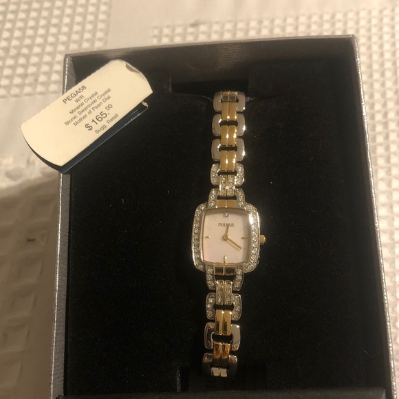 Pulsar Women's Two-Tone Gold and Silver Watch - Picture 1 of 3